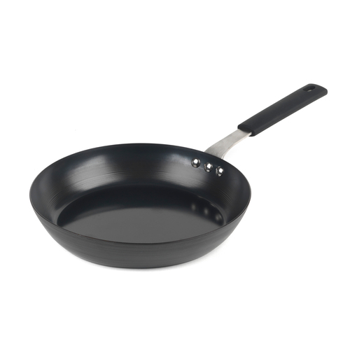 Salter 24cm Pan For Life Fry Pan Black Steel Non-Stick Dishwasher and Oven Safe