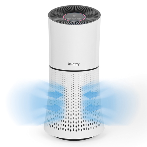 Beldray Total Air Purifier, 22 W, HEPA Filter, 3 Speed Settings, Able to Filter Mould Spores
